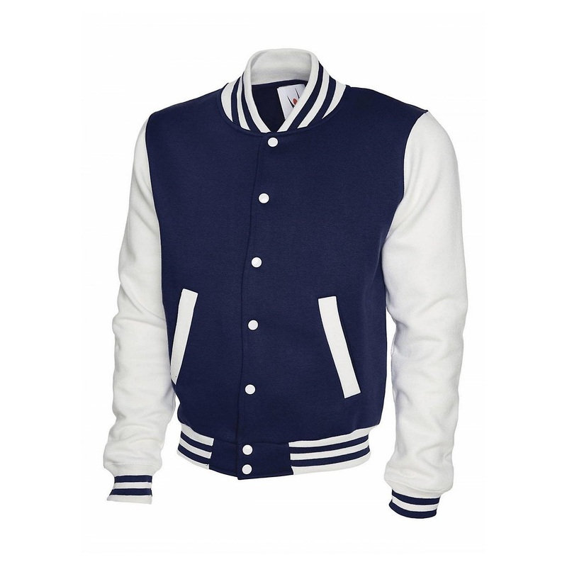 Men’s Uneek Mens Varsity Jacket UC525