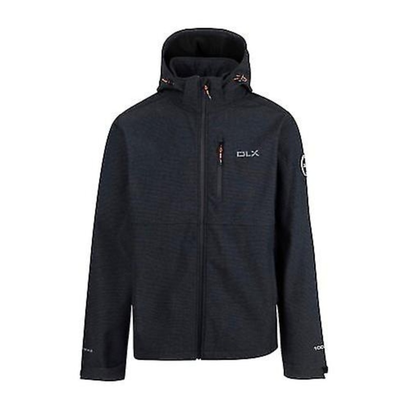 Trespass Mens Justin DLX Marl Soft Shell Jacket