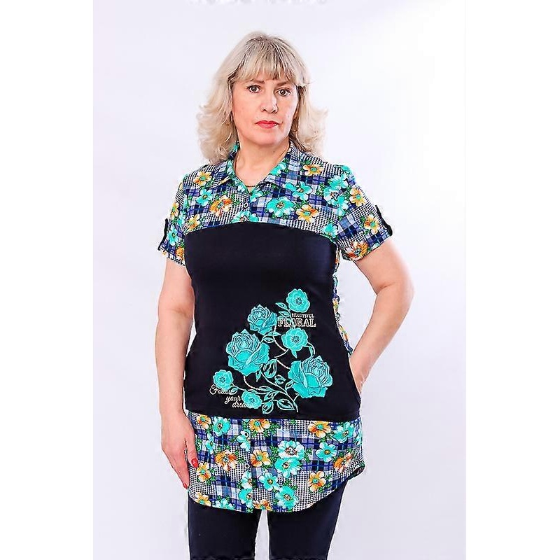 Womens Tunic Shirt  Lightweight Fabric & Loose Fit for Comfort, Summer,  HC 8057-005-33
