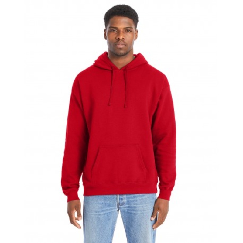 Hanes RS170 Adult Perfect Sweats Pullover Hooded Sweatshirt | Hanes RS170