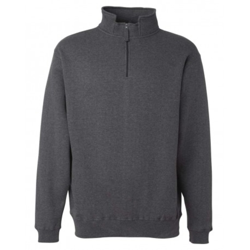 J. America 8634 Heavyweight Fleece Quarter-Zip Sweatshirt | J. America 8634