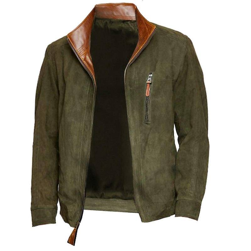 Men’s Long White Jacket with Hood Transition Jacket Outdoor A6AG M