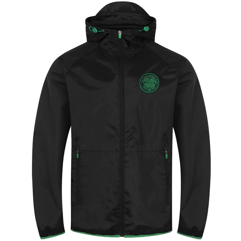 Celtic FC Mens Jacket Shower Windbreaker OFFICIAL Football Gift