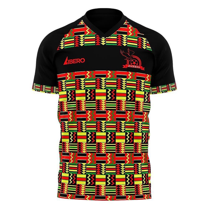 Zambia 2025-2026 Home Concept Football Kit (Libero) – Adult Long Sleeve