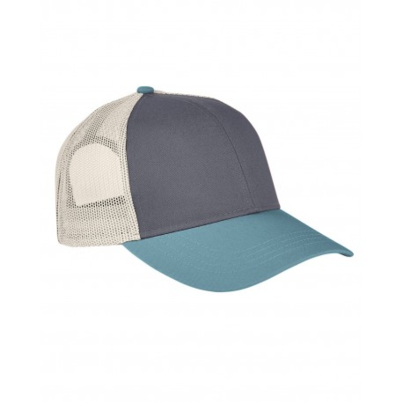 Authentic Pigment AP1919 Tri-Color Trucker Cap | Authentic Pigment AP1919
