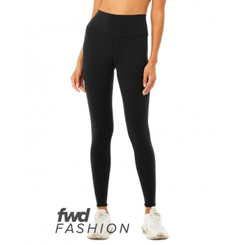 BELLA + CANVAS 0813 FWD Fashion Women’s High Waist Fitness Leggings | Bella + Canvas 0813