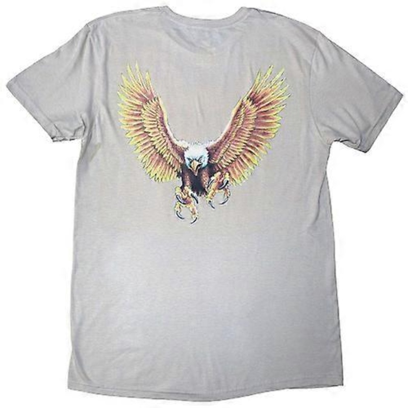Zac Brown Band Unisex Adult Eagle Back Print T-Shirt