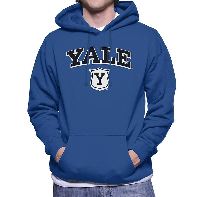 Yale University Y Shield Outline Men’s Hooded Sweatshirt