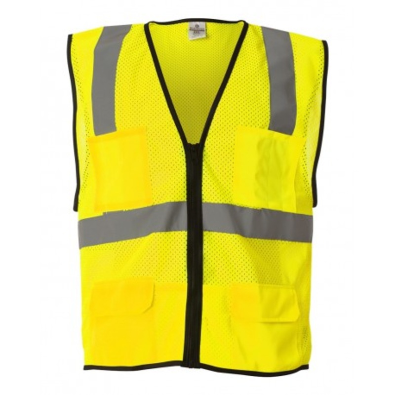 Kishigo 1191-1192 Economy Mesh 6-Pocket Vest | Kishigo 1191-1192