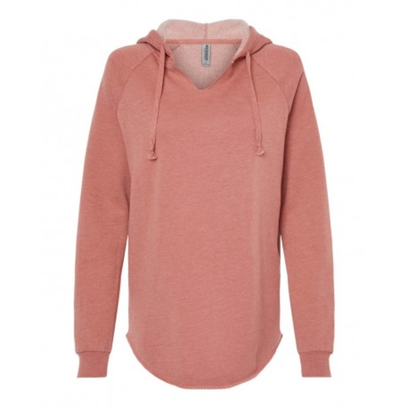 Independent Trading Co. PRM2500 Women’s Lightweight California Wave Wash Hooded Sweatshirt | Independent Trading Co. PRM2500