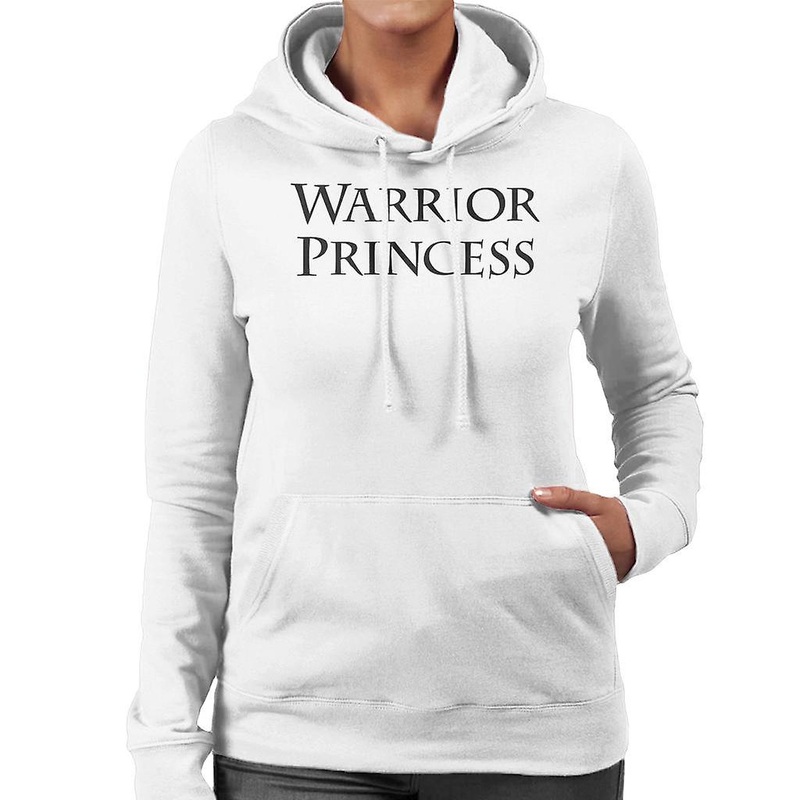 Xena Warrior Princess Text Women’s Hooded Sweatshirt