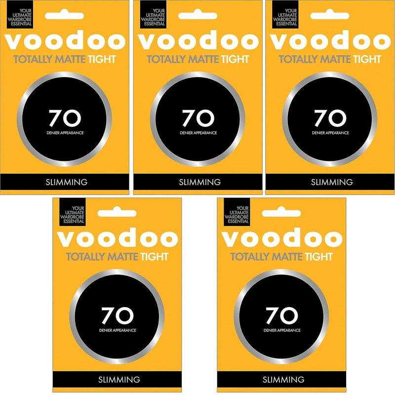 X5 Voodoo Totally Matte Tight 70 Denier Slimming Women Stockings Pantyhose Navy H31318 Bulk