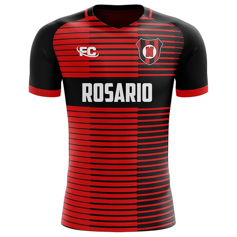2018-2019 Newells Old Boys Fans Culture Home Concept Shirt – Kids