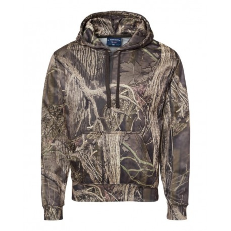 J. America 8615 Polyester Tailgate Hooded Sweatshirt | J. America 8615