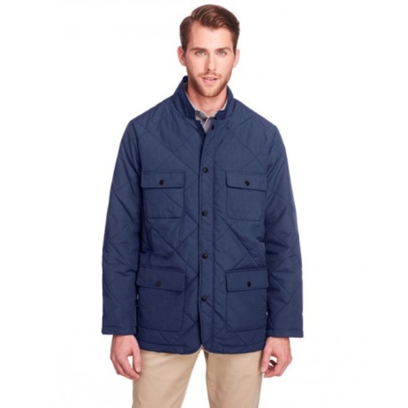 UltraClub UC708 Men’s Dawson Quilted Hacking Jacket | UltraClub UC708