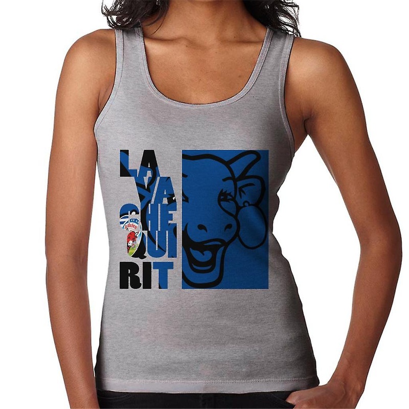 The Laughing Cow La Vache Qui Rit Blue Montage Women’s Vest