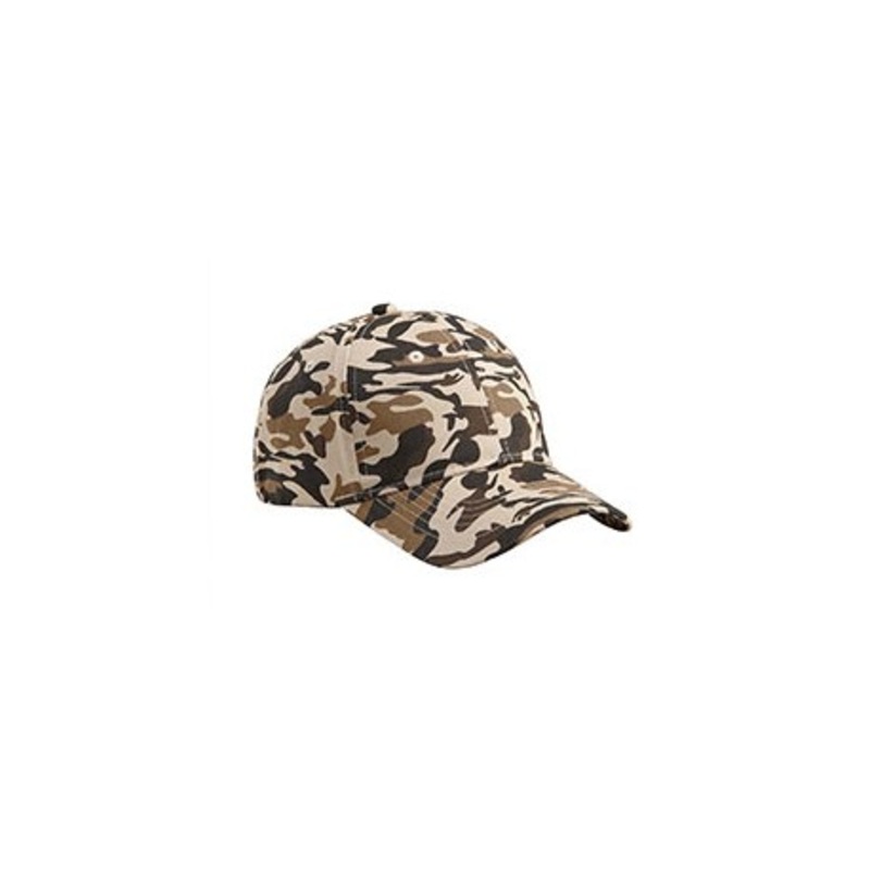 Big Accessories BX024 Structured Camo Hat | Big Accessories BX024