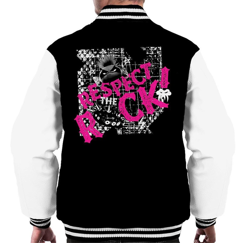 Trolls Queen Barb Respect The Rock Queen Men’s Varsity Jacket