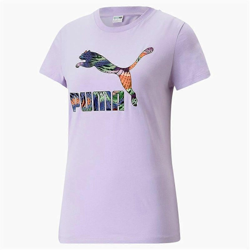 Womens Short Sleeve T-Shirt Puma  Classics