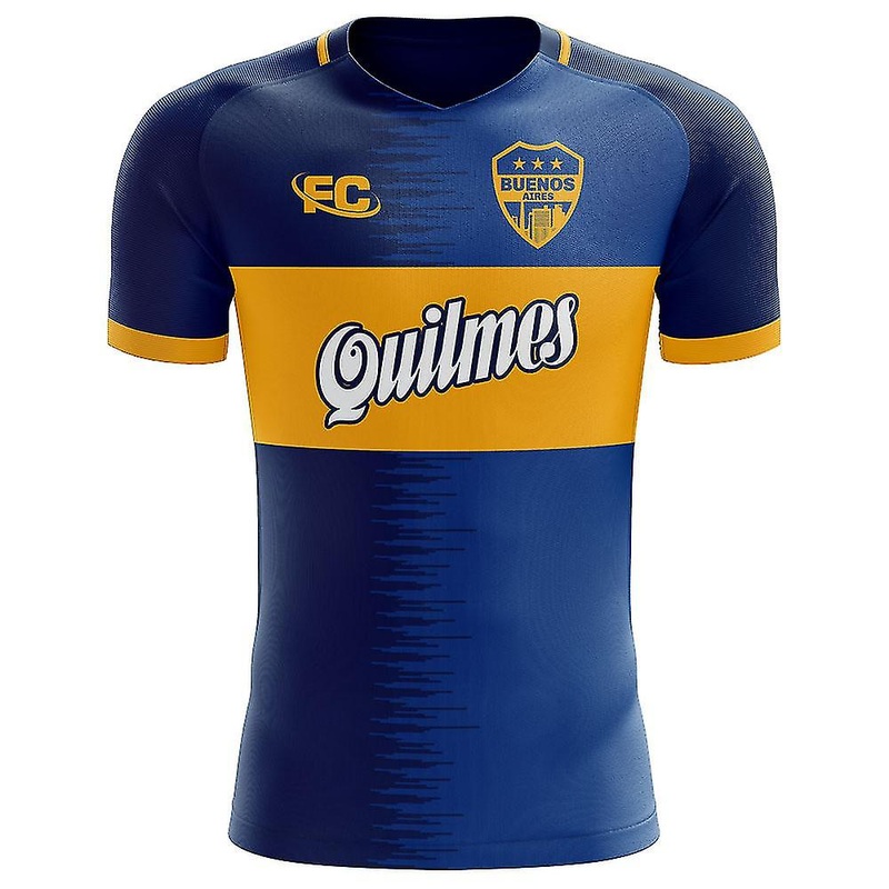 2018-2019 Boca Juniors Fans Culture Home Concept Shirt