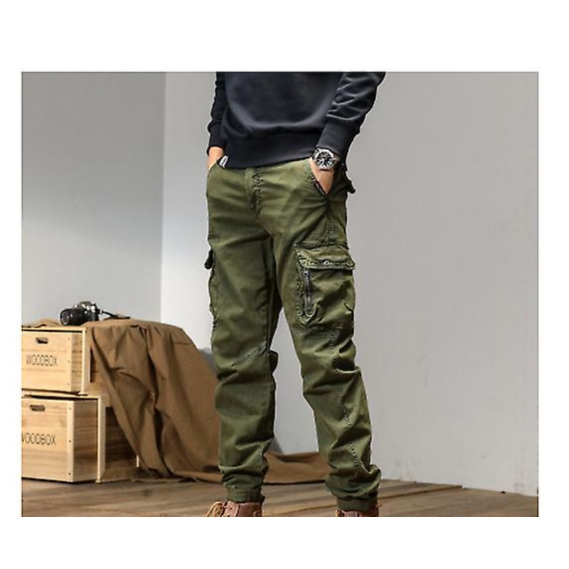 2022 Fall Men’s Long Pants New Design Cargo Pants Sweatpants Casual Hiking Joggers Pants With Pockets