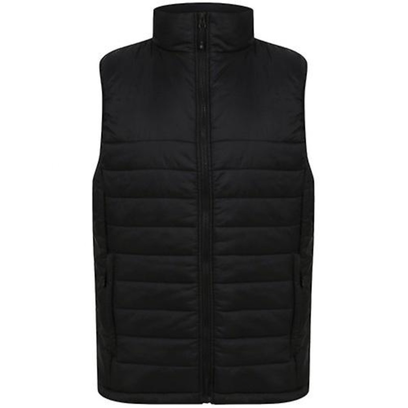 Henbury Unisex Adults Padded Gilet