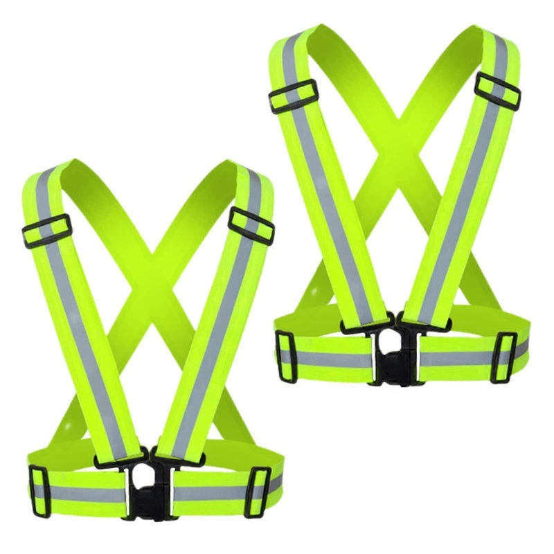 2-10 Packs Reflective Running Vest for Night