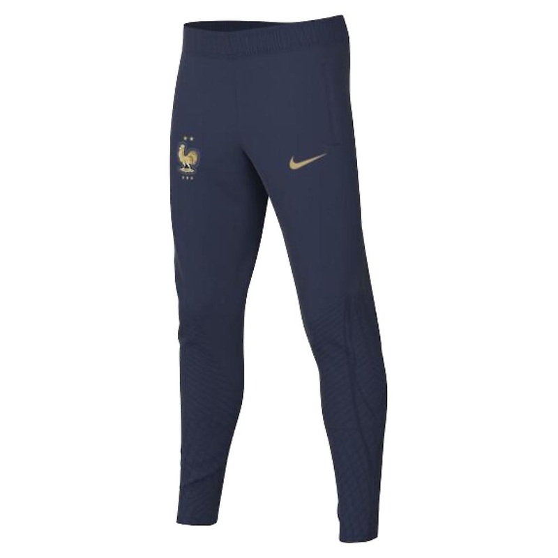 2022-2023 France Strike Knit Football Pants – Kids