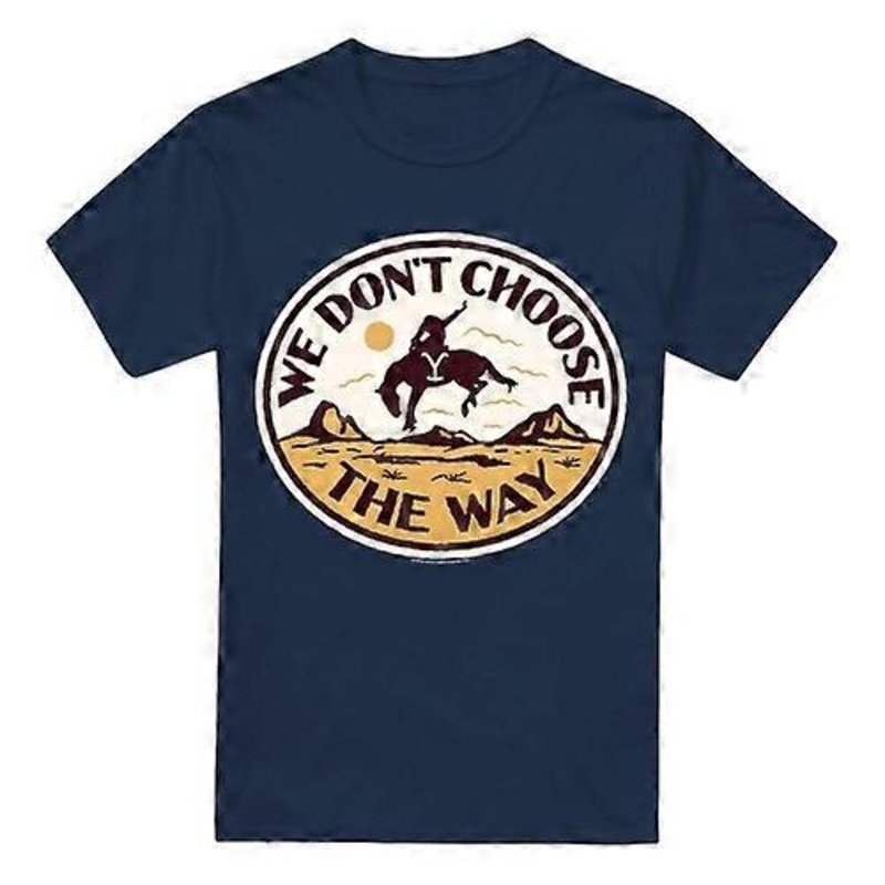 Yellowstone Mens We Don’t Choose The Way Bucking Bronco T-Shirt