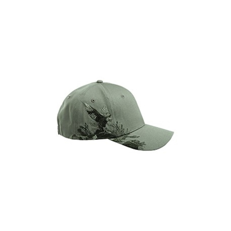 Dri Duck DI3297 Brushed Cotton Twill Eagle Cap | Dri Duck DI3297