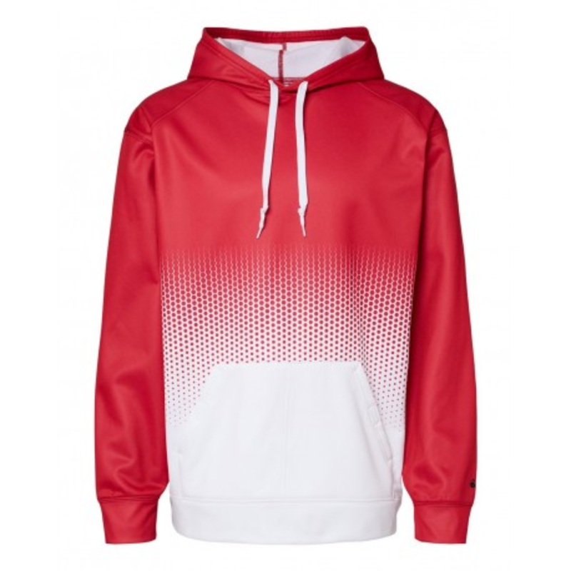 Badger 1404 Hex 2.0 Hooded Sweatshirt | Badger 1404