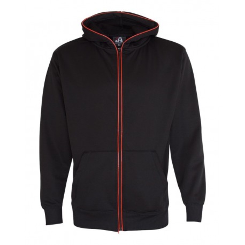J. America 8668 Glow Full-Zip Hooded Sweatshirt | J. America 8668