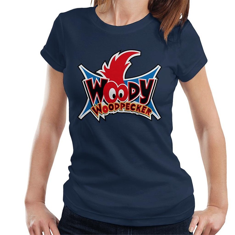 Woody Woodpecker Eyes Logo Women’s T-Shirt