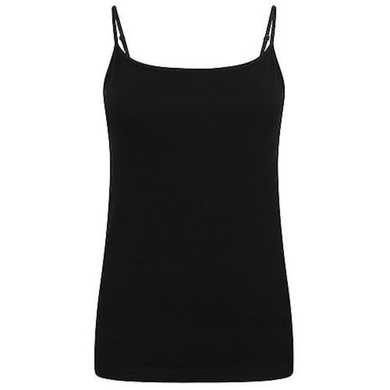 SF Womens/Ladies Feel Good Stretch Spaghetti Strap Camisole