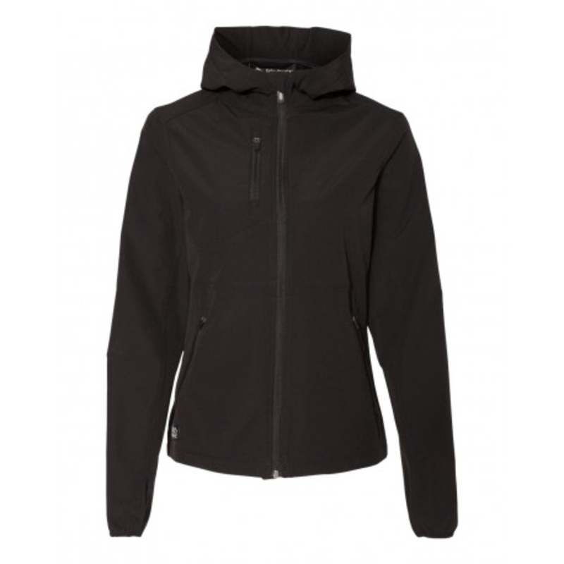 DRI DUCK 9411 Women’s Ascent Soft Shell Hooded Jacket | Dri Duck 9411