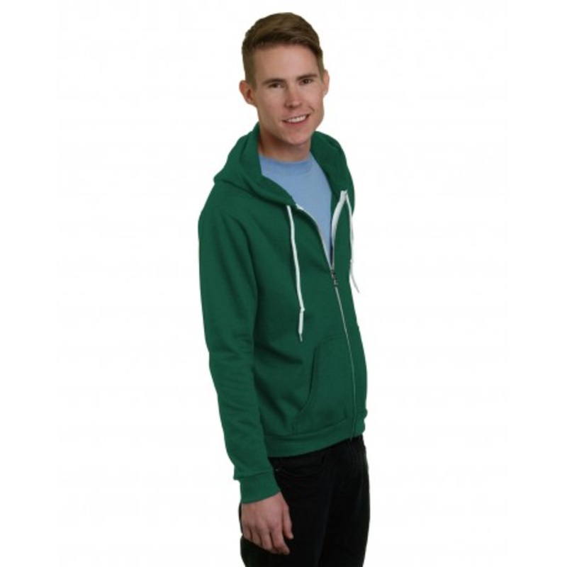 Bayside BA875 Unisex 7 Oz., 50/50 Full-Zip Fashion Hooded Sweatshirt | Bayside BA875