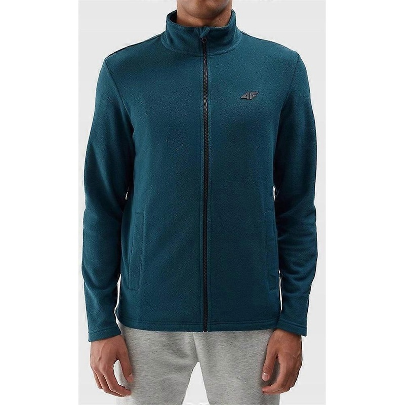 Sweatshirt 4F FLEECE 4F M175 4F WSS24TFLEM175MORSKAZIELE
