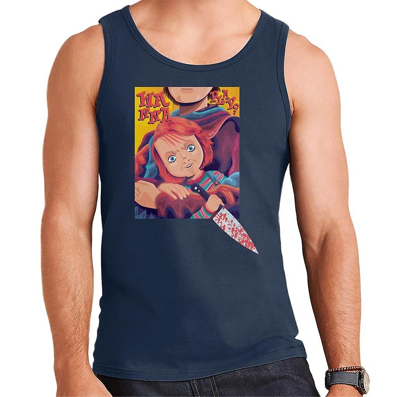 Chucky Wanna Play Knife Men’s Vest