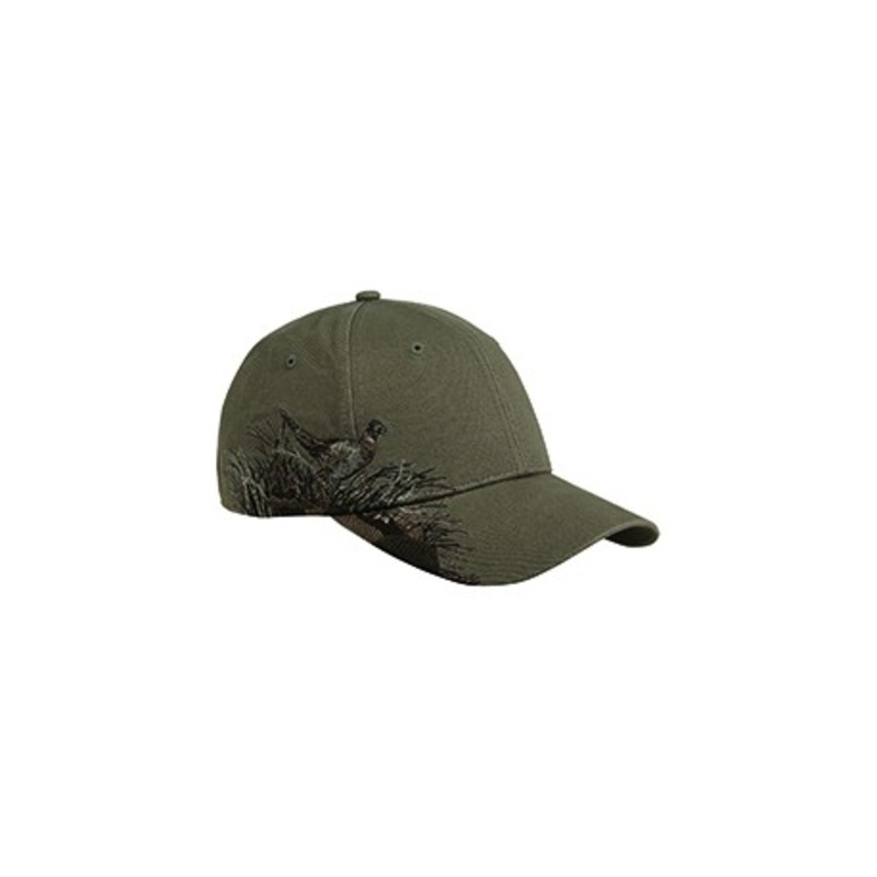 Dri Duck DI3261 Brushed Cotton Twill Pheasant Cap | Dri Duck DI3261