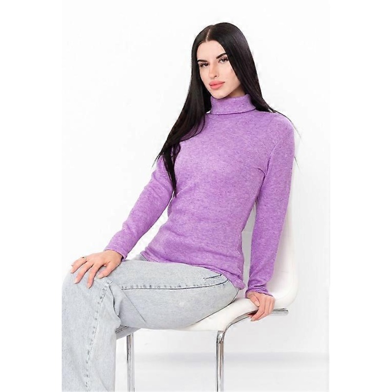 Womens Cozy Angora Turtleneck  Elegant Look & Comfortable Fit, Demi-season,  HC 8047-111