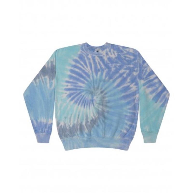 Tie-Dye H8100 Adult 8.5 Oz., 80/20 Crew Neck Fleece | Tie-Dye H8100