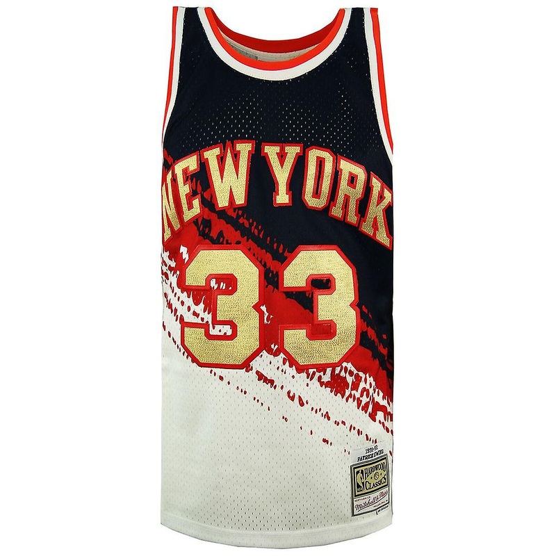 Mitchell & Ness New York Knicks Patrick Ewing Mens Vest SMJYNG18275 NYKNYWH91PEW