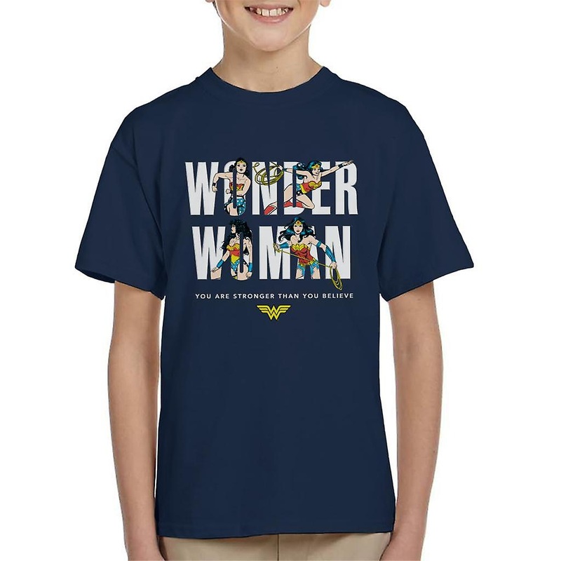 Wonder Woman You Are Stronger Than You Believe Kid’s T-Shirt