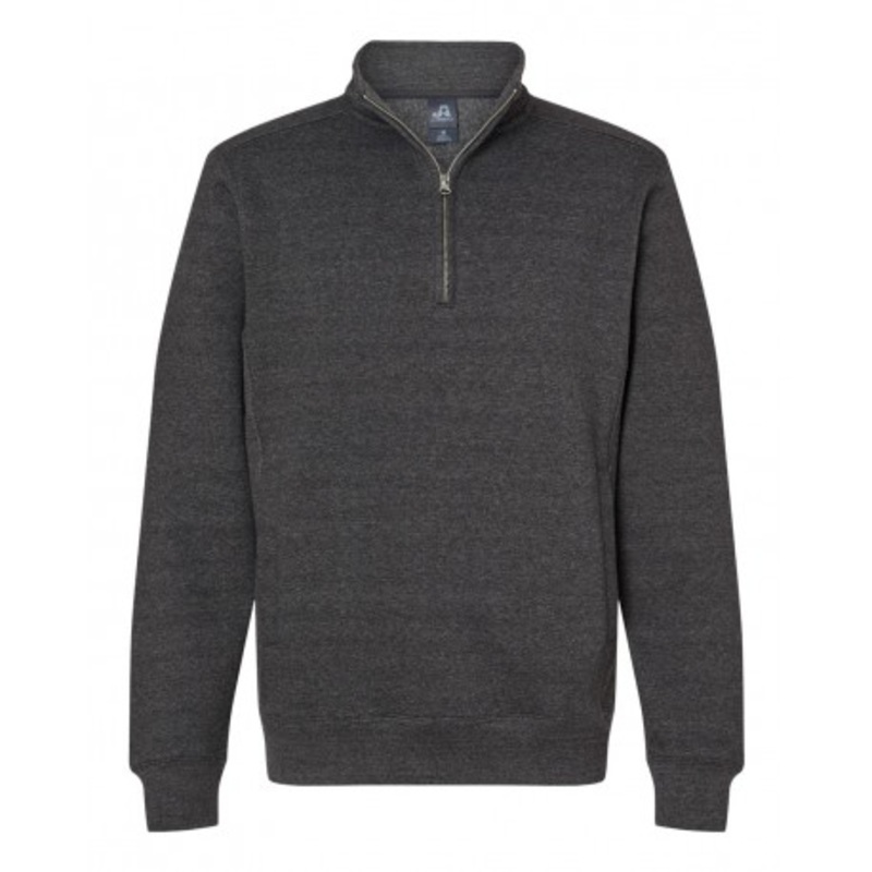 J. America 8717 Heavyweight Fleece Quarter-Zip Sweatshirt | J. America 8717