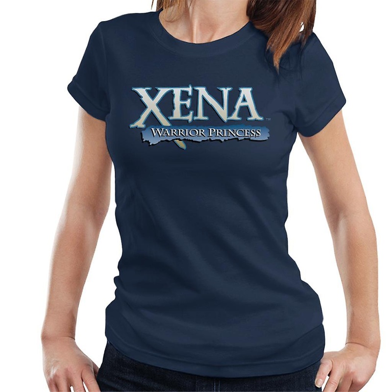 Xena Warrior Princess Blue Logo Women’s T-Shirt