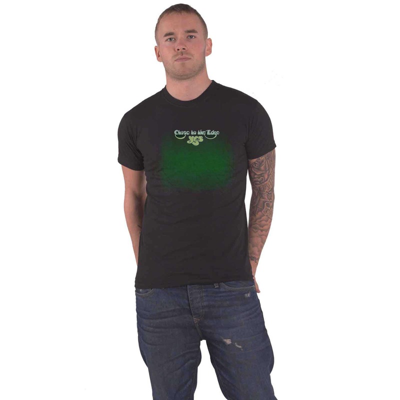 Yes T Shirt Close to the Edge Band Logo new Official Mens Black