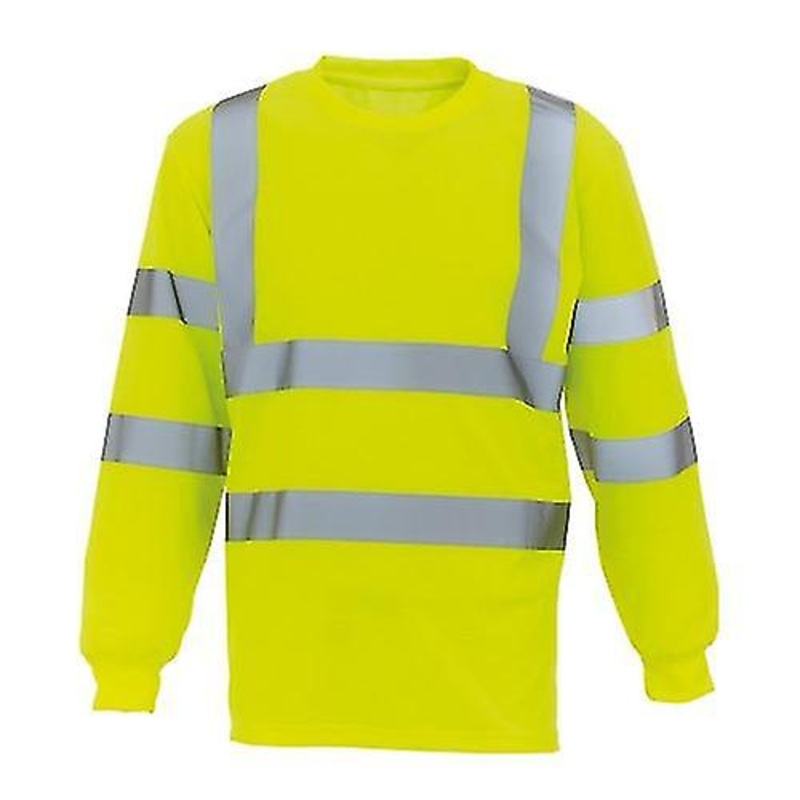 Yoko Unisex Adult High-Vis Long-Sleeved T-Shirt