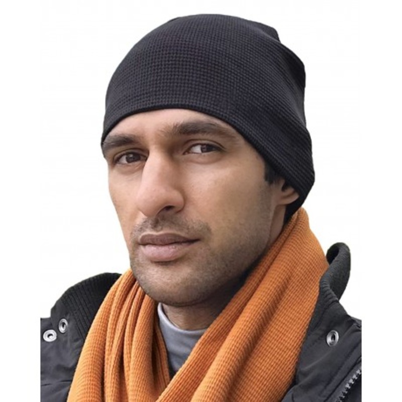 Bayside 3835 8″ Thermal Beanie | Bayside 3835