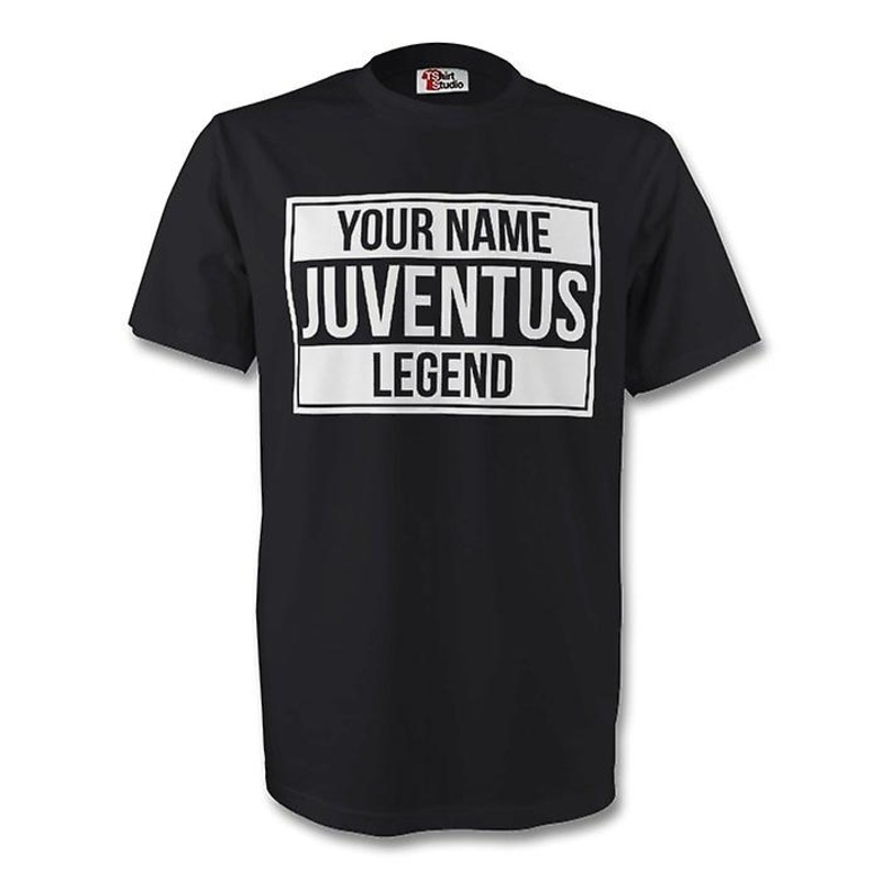 Your Name Juventus Legend Tee (black) – Kids