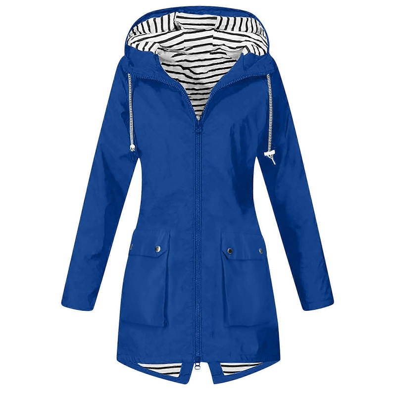 Women’s Raincoat Waterproof Cycling Jacket for Biking Running Lightweight